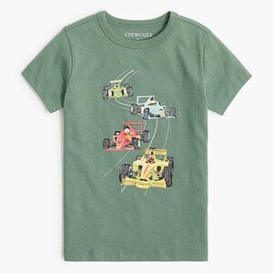 Boys' race car graphic tee